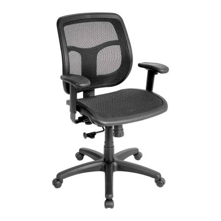 Raynor Marketing Eurotech Apollo Manager Chair - Black Mesh MMT9300